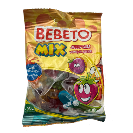 Bebeto Jelly Gum Mix 80g