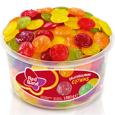 Red Band Fruchtgummi-Clowns 1,35 kg