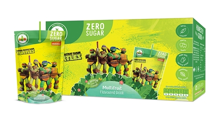 Nickelodeon Ninja Turtles Multifruit Zero Sugar 10x200 ml