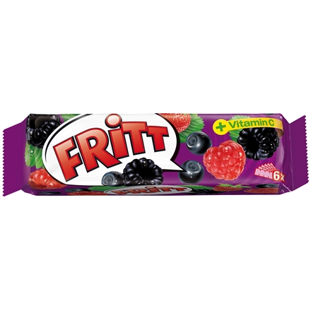 Fritt Wildberry Tyggekarameller 70 g