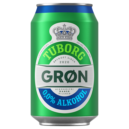 Tuborg NUL 0,0% 24x0,33 l
