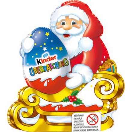 Ferrero Kinder Julemand med Kinderæg 75g
