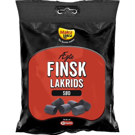 Carletti Finsk Lakrids Sød 200 g