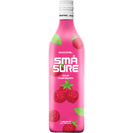 Små Sure Raspberry 16,4% 1 l