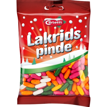 Carletti Lakridspinde Jul 310 g