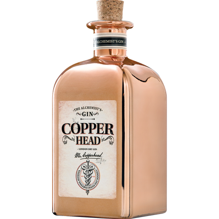 Copperhead London Dry Gin 40% 0,5 l