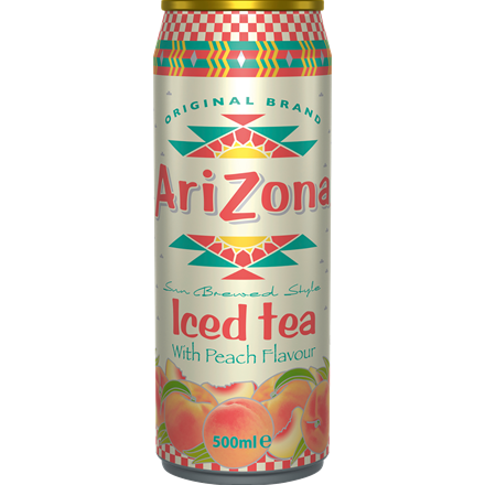 AriZona Iced Tea With Peach 0,50 l + pant
