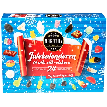 Nordthy Julekalender Blå 442 g