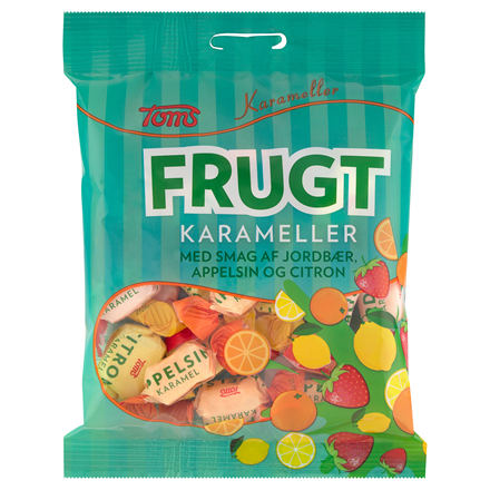 Toms Frugt Karameller 160 g