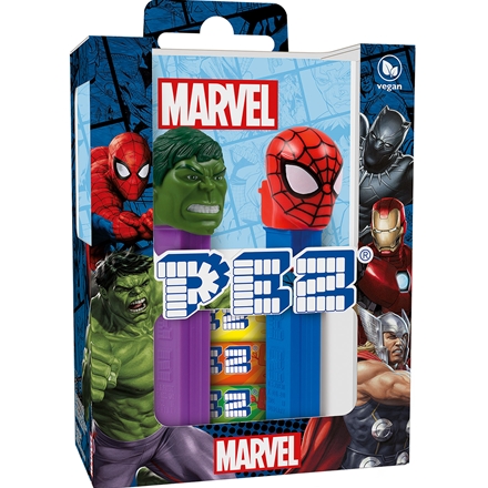 PEZ Marvel Heroes Twinpack 34 g