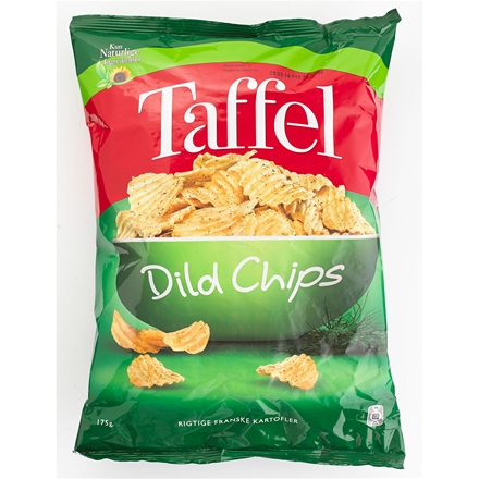 Taffel Chips Dild 175 g
