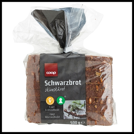 Coop Schwarzbrot 500 g