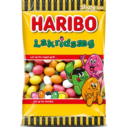 Haribo Lakridsæg 325 g