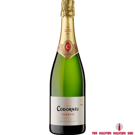 Codorniu Clasico Semi Seco Cava 0,75 l