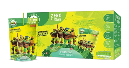 Nickelodeon Ninja Turtles Multifruit Zero Sugar 10x200 ml