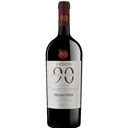 Latentia 90 Novantaceppi Primitivo Magnum 1,5 l