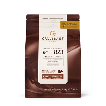 Callebaut Couverture Milk 33,6% 2,5 kg