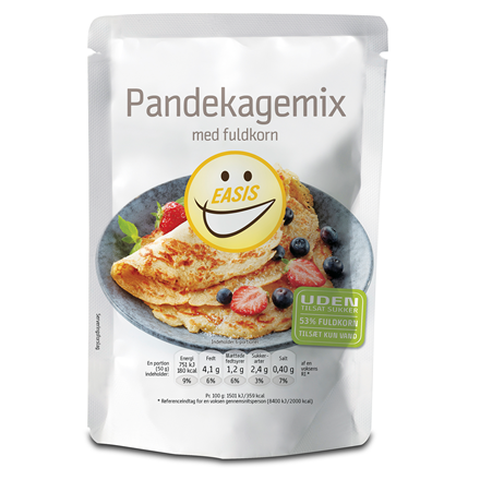 EASIS Pandekagemix med Fuldkorn 300 g