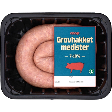 Coop Medister 7-10 % 500 g