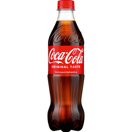 Coca Cola PET 0,5 l + pant