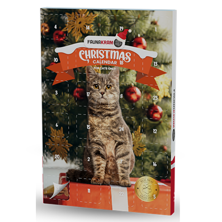 Faunakram Julekalender Kat 100 g