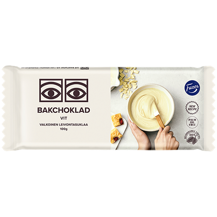 Fazer Baking Chocolate White 100 g