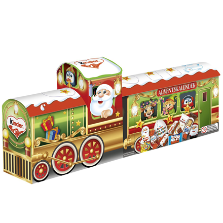 Ferrero Kinder Mix 3D Tog Julekalender 226 g