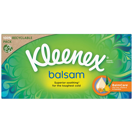 Kleenex Balsam Box 64 stk