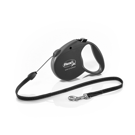Chrisco - Flexi Standard Cord Black Small, 5 Meter