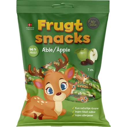 Nordthy MyBite Frugtsnacks Æble 100g