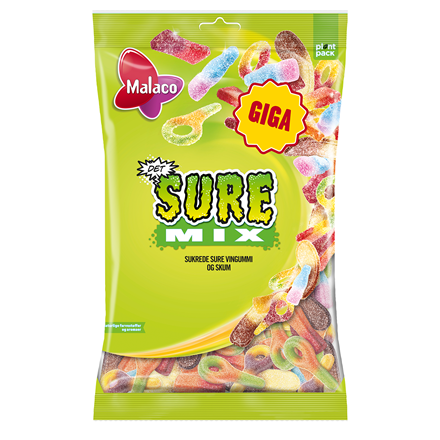 Malaco Det Sure Mix 750 g