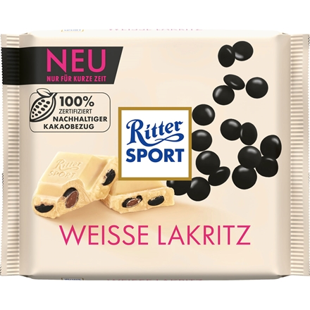 Ritter Sport Weisse Lakritz 100 g