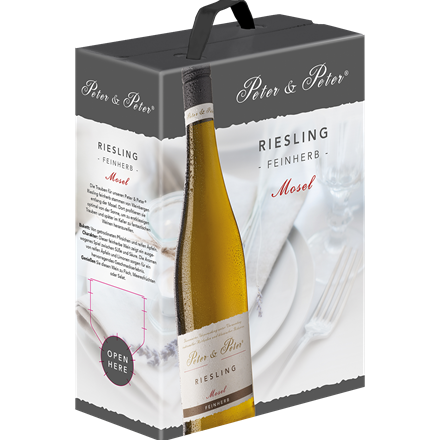 Peter & Peter Riesling Feinherb 3 l