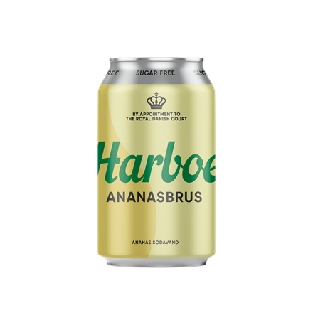 Harboe Ananasbrus Sugar Free 24x0,33 l