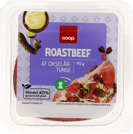 Coop Roastbeef 70 g