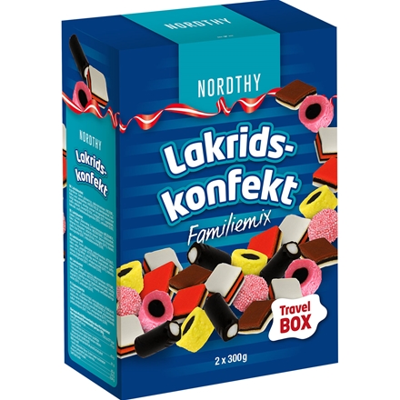 Nordthy Travel Box Lakridskonfekt 600 g