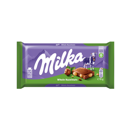 Milka Whole Hazelnut 95 g