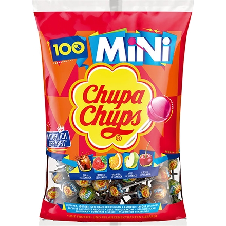 Chupa Chups Mini 100 stk 600 g