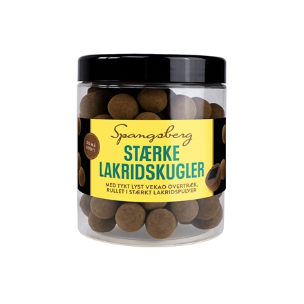 Spangsberg Lakridskugler Stærk 450 g