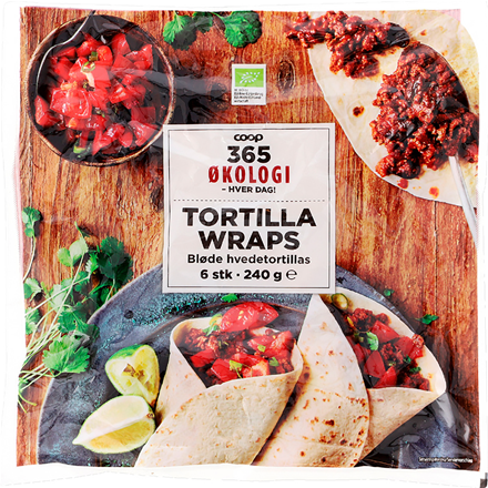 365 Økologi Tortilla Wraps 240 g