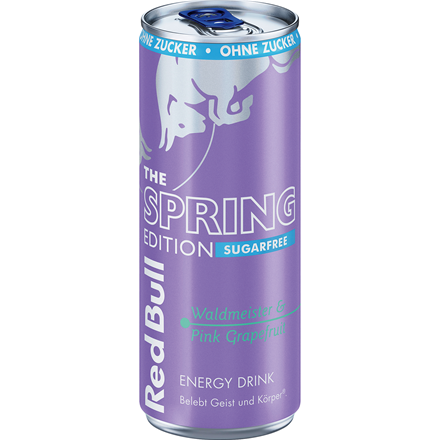 Red Bull Energy Spring Edition 2025 Sugarfree 0,25 l + pant