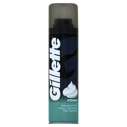 Gillette Barberskum Sensitiv 200 ml