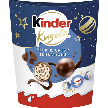 Kinder Kugler Milk & Crispy Bits Sensation 90 g