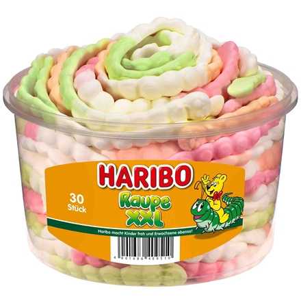 Haribo Raupen XXL 30stk