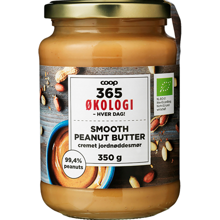 365 Økologi Peanutbutter 350 g