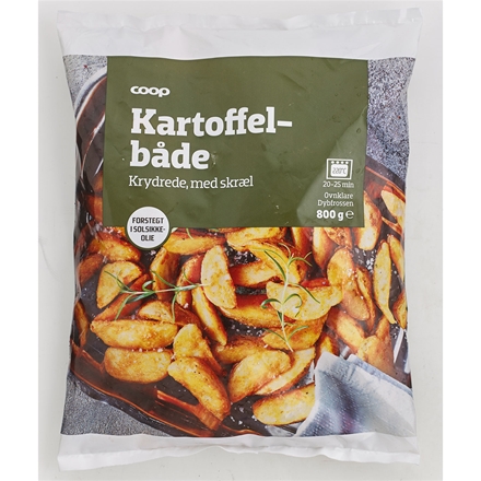 Coop Kartoffelbåde med skræl 750 g