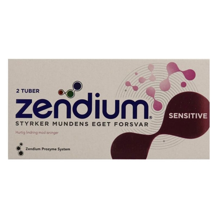 Zendium Tandpasta Sensitive 2x50 ml