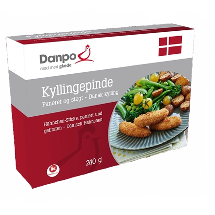 Danpo Kyllingepinde 240 g