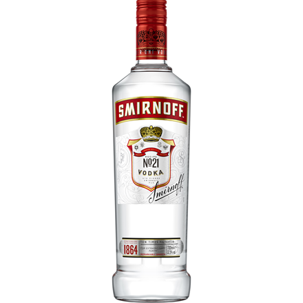 Smirnoff Red Vodka 37,5% 0,7 l