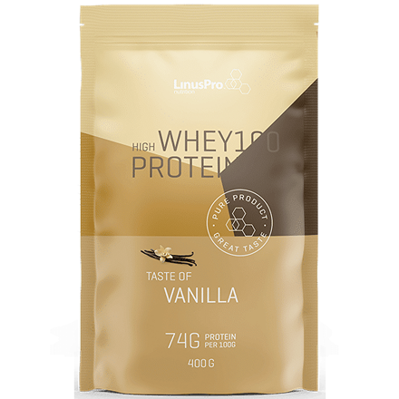 LinusPro Whey100 Vanilje 400 g